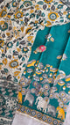 Penkalamkari - inspired kalamkari cotton set - AK241