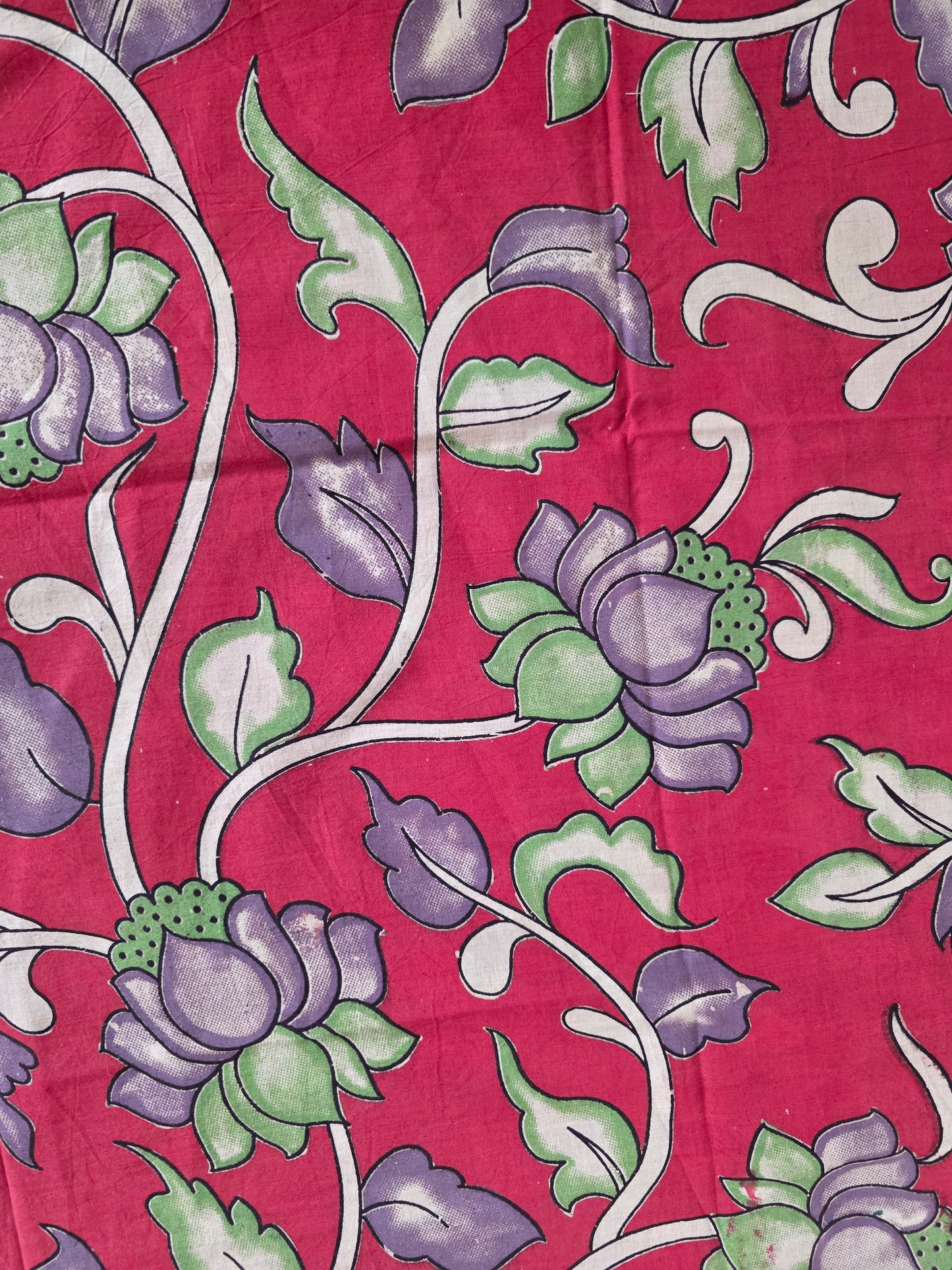 Pure Kalamkari Cotton Salwar Set (2.50 Metres) - Ak350