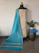 South cotton set with thread border - AS132