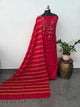 Handcrafted Mirror work cotton bhujodi salwar set - BB397
