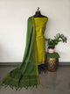 Pure south cotton with kanchi border set - HA59