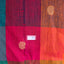 Weaving imperfection Madras kattam prewashed duppatta  -MD174