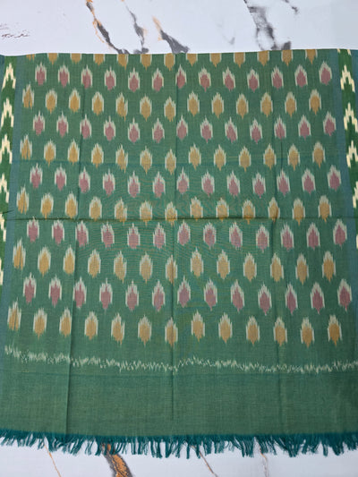 Ikkat cotton stole (2.00 mtrs)- WW732