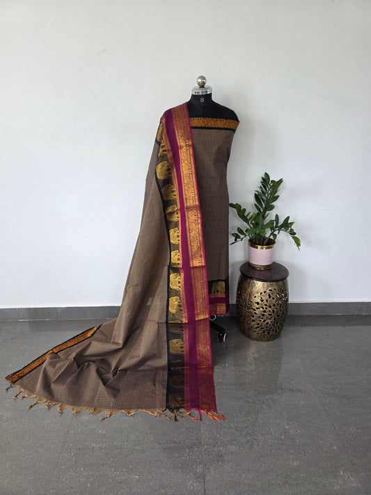 Premium chettinadu cotton set  - CA1