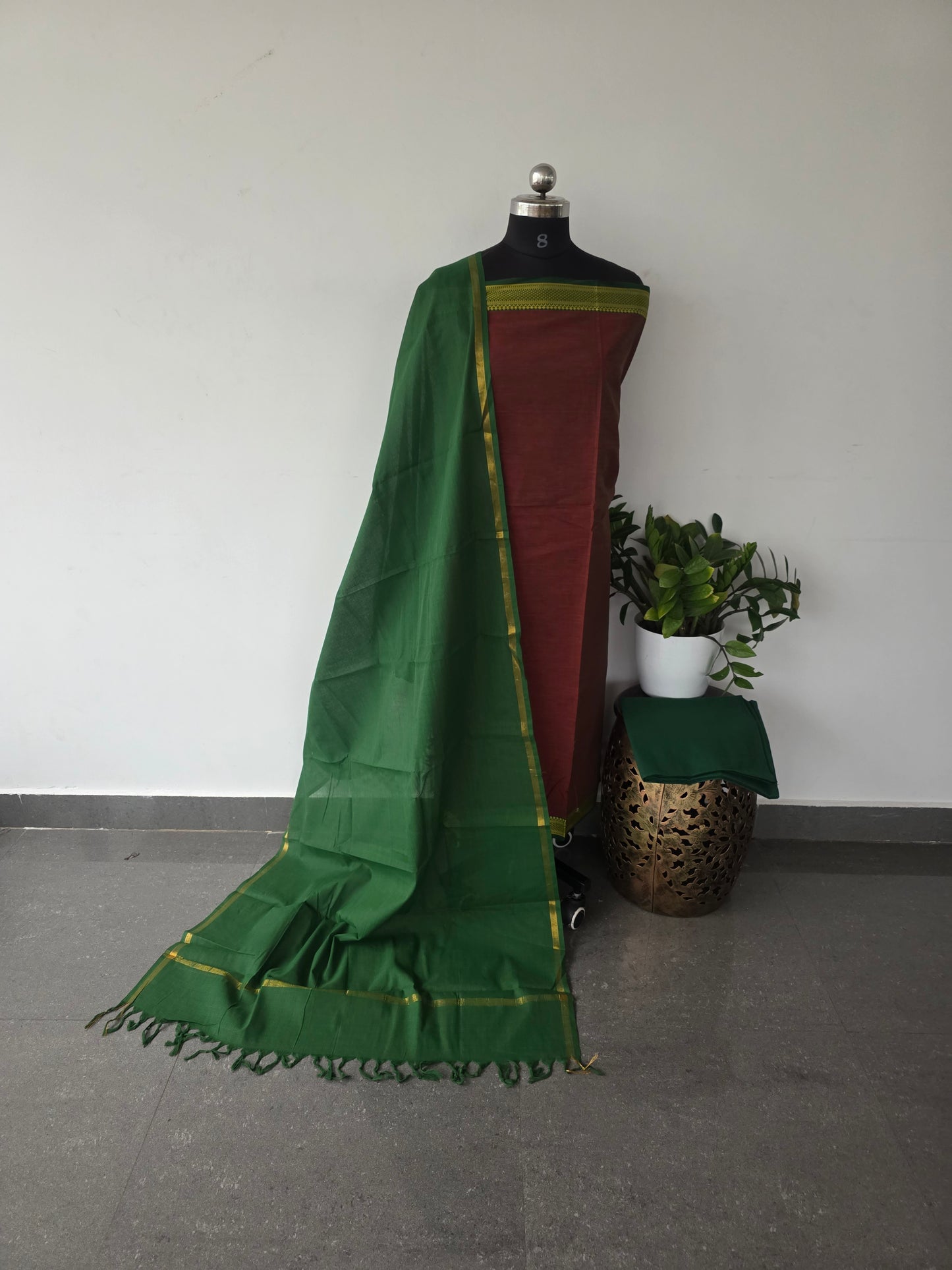 Pure handloom cotton set  -360