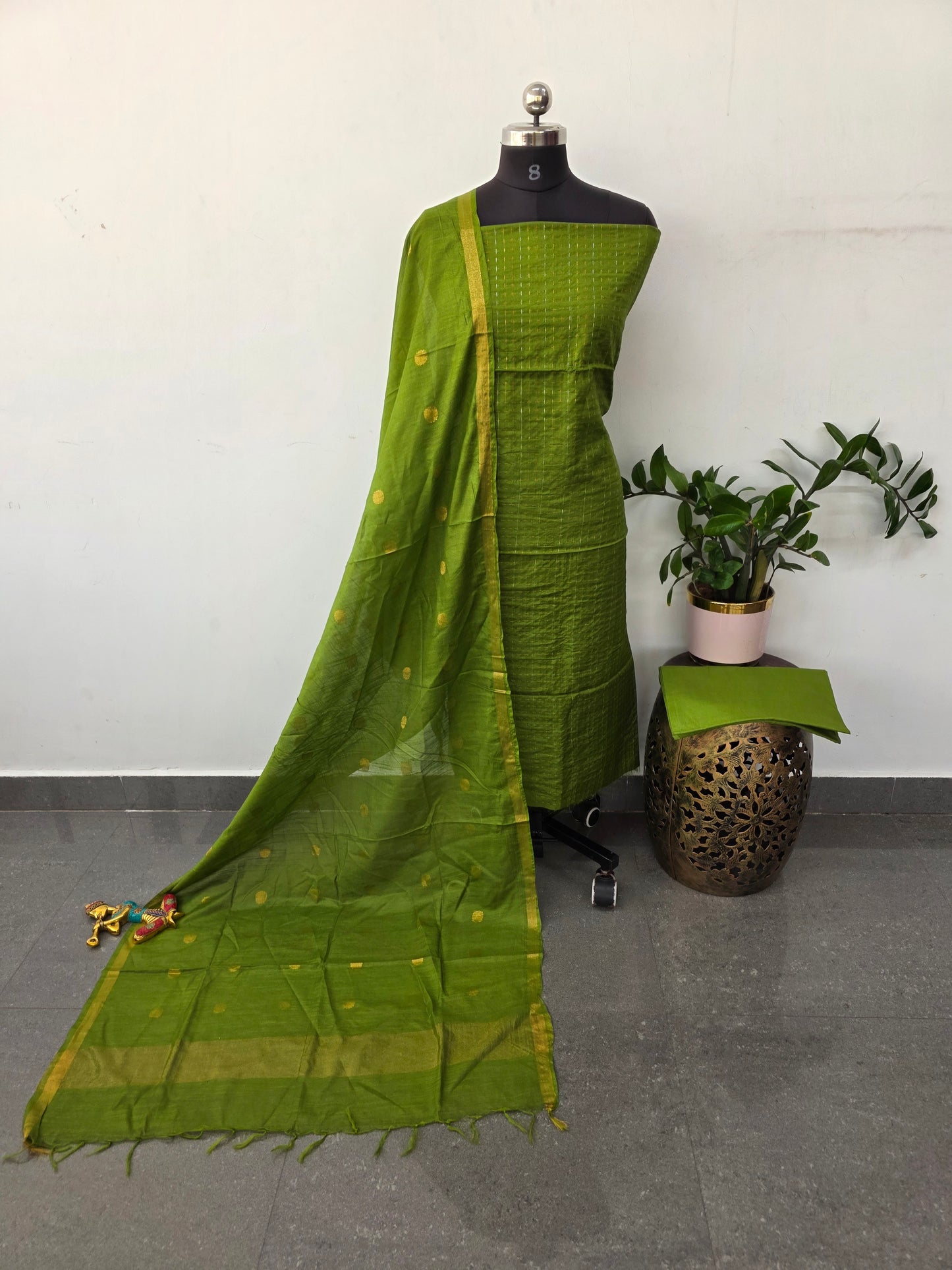 Bhagalpuri katan weaving set - BA542