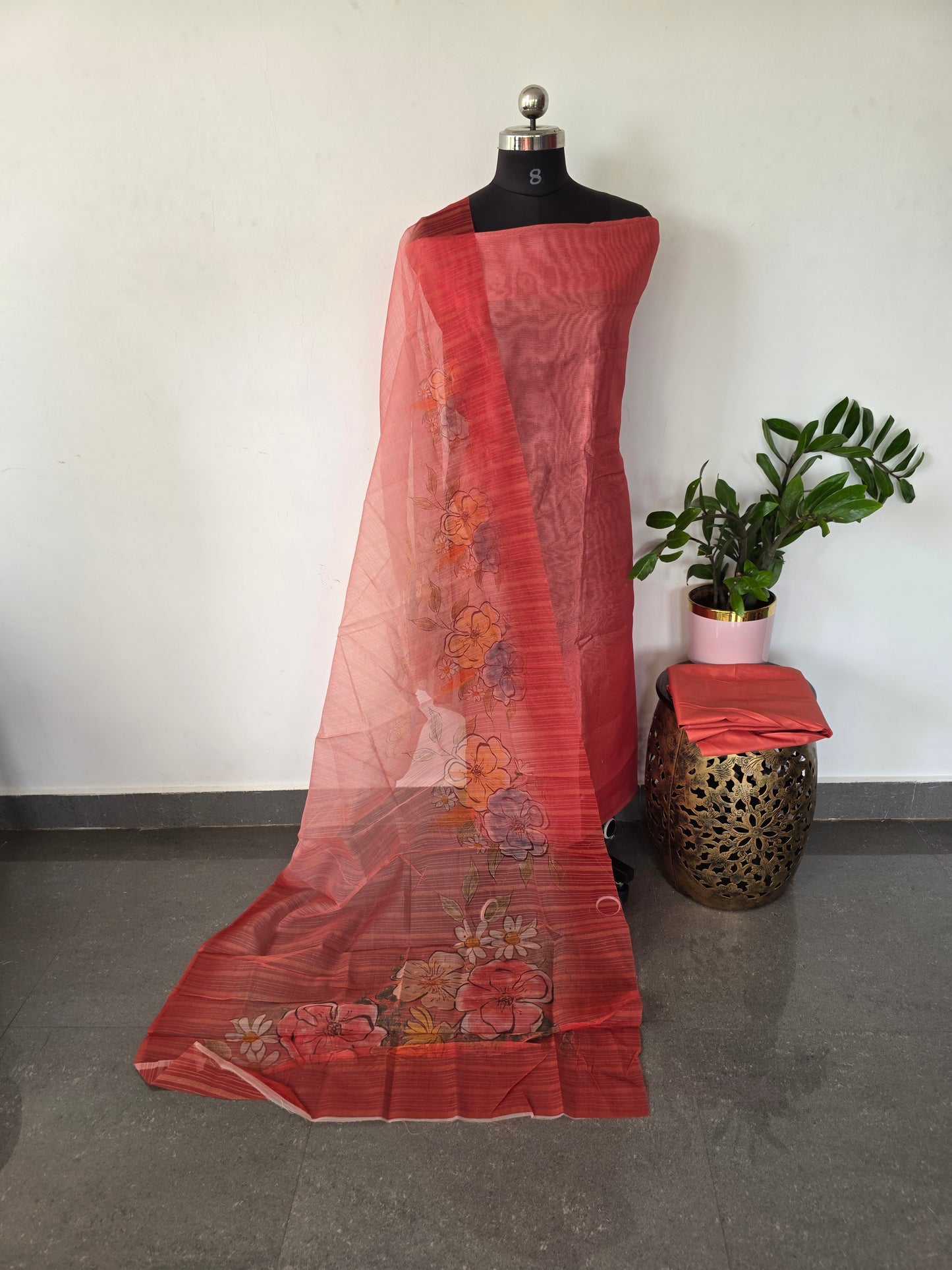 Fancy tissue silk set - CLA385