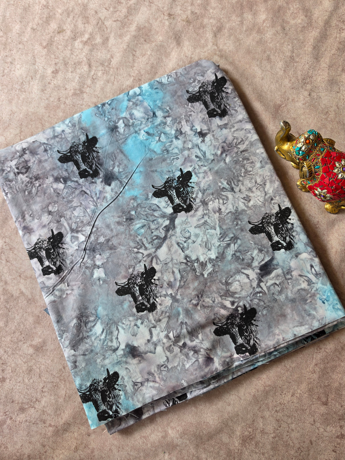 Handcrafted batik cotton running material -HB60