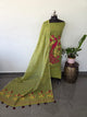 west bengal Silk cotton jamdhani set  - AV260