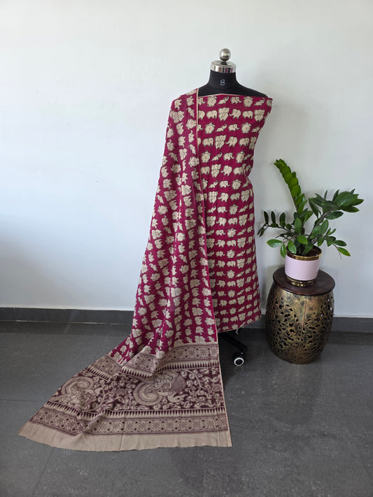 Pure kalamkari cotton salwar ( 2 pc set ) - ES27