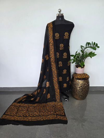 Embroidery batik cotton set - BA389