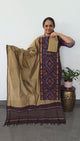 Pochampally sico set with ikkat damn - SD530