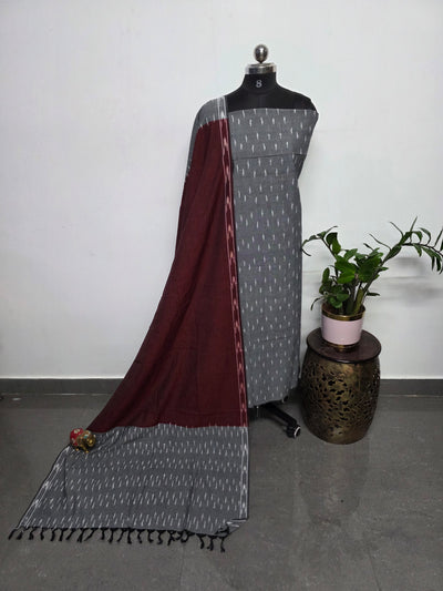Pochampally ikkat cotton set - KK220