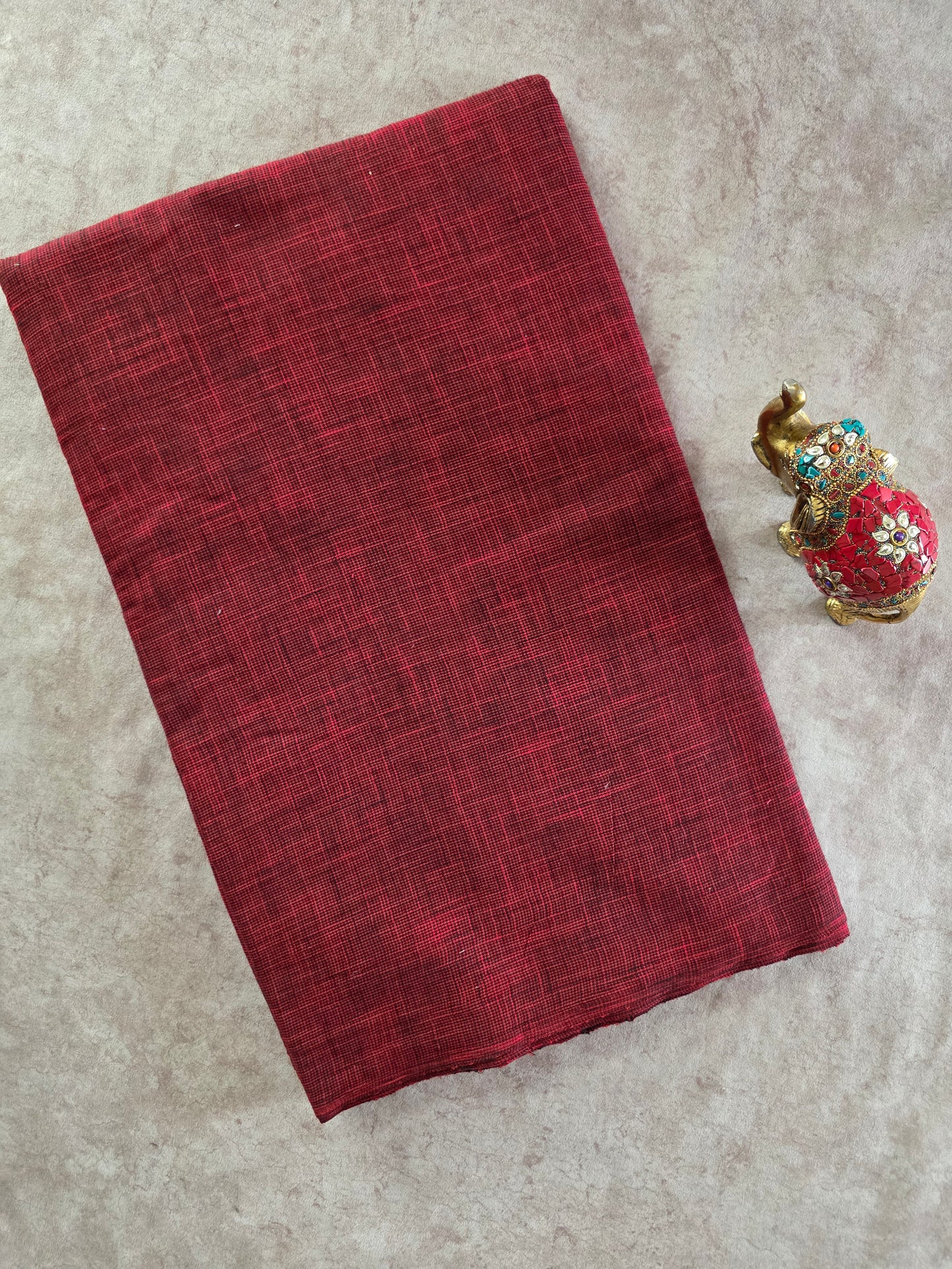 Prewashed south cotton running material (0.5 mtrs) - HRM304