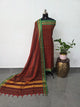 Checked Mercerised narayanapet salwar set (4.5 meters)- NA701