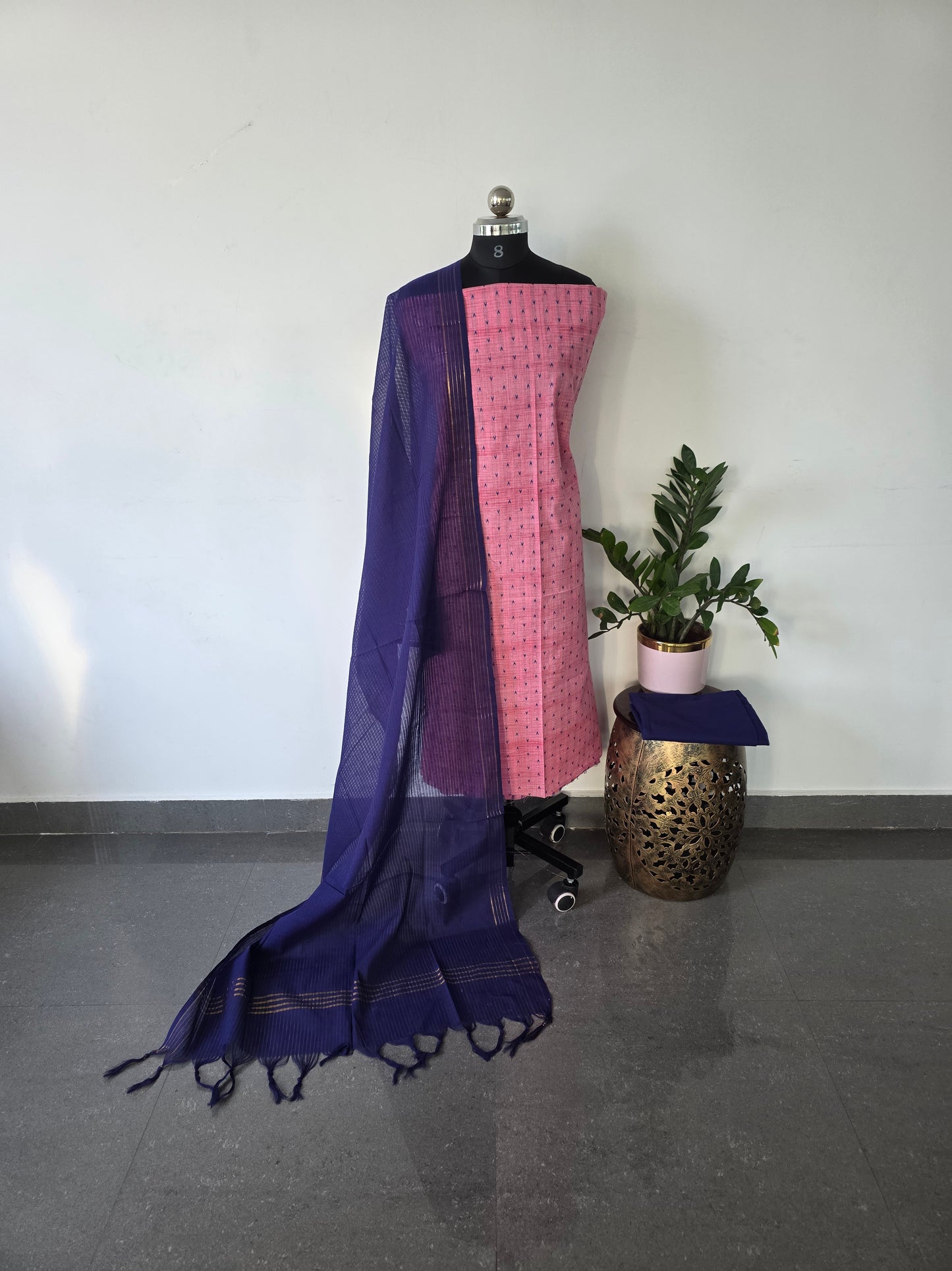 Hpure handloom cotton set  - WH12