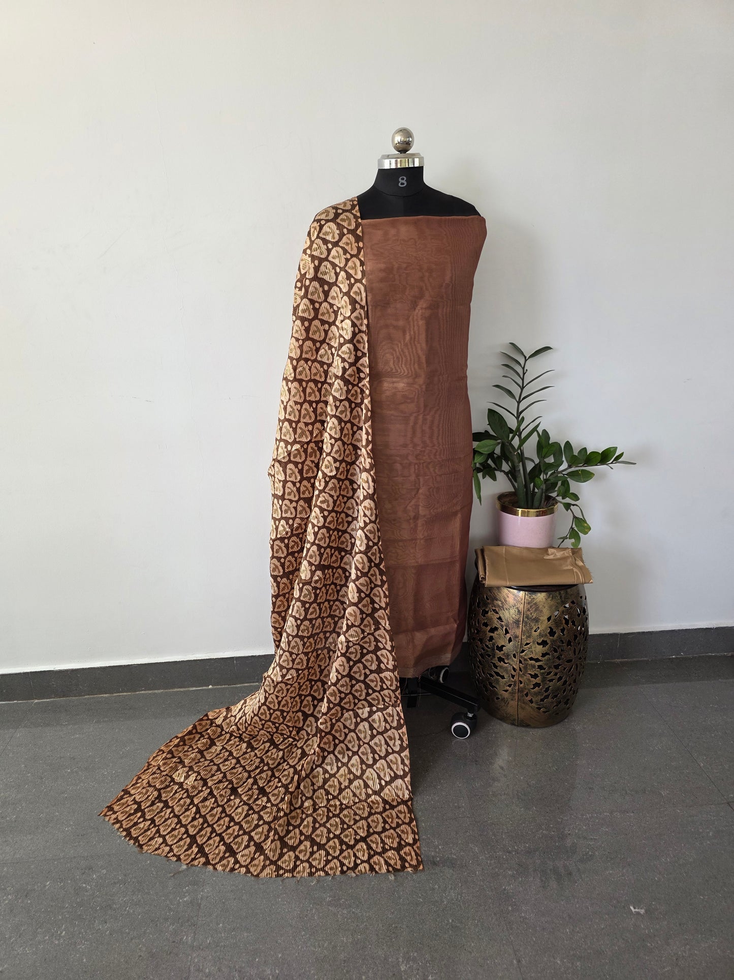 Fancy tissue silk set - 33