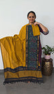Pochampally sico set with ikkat damn - SD521