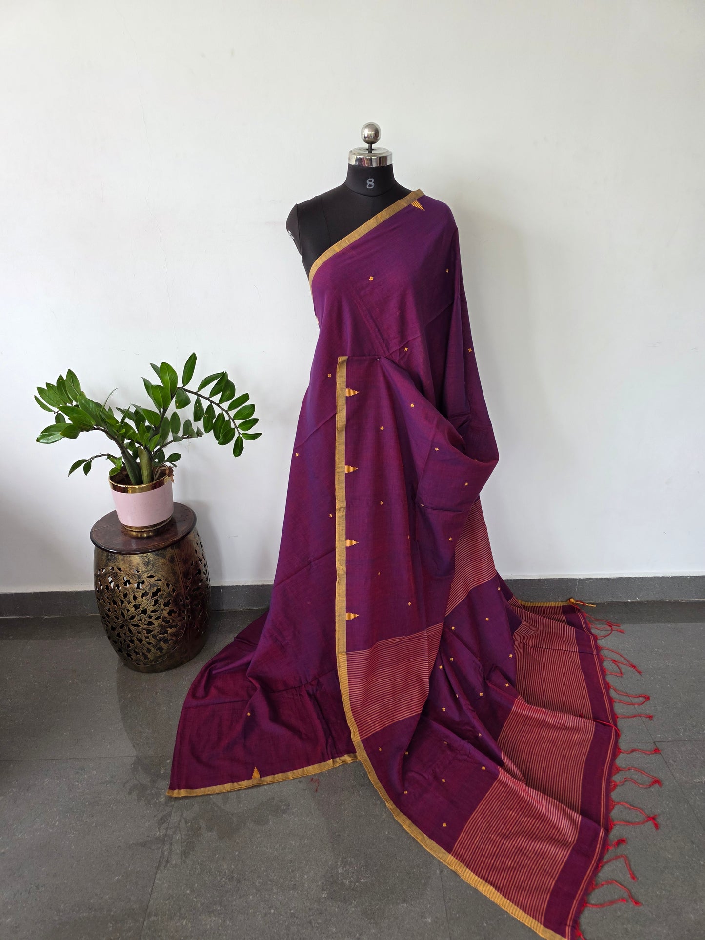 Malai cotton  West Bengal saree - BB528