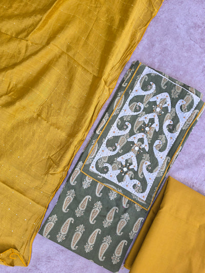 Ajrakh cotton set - DM297