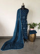 Handcrafted bandhani cotton set  -B146