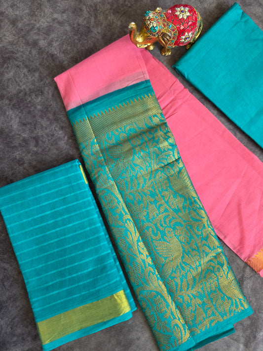 Madurai Sungudi vaseegara salwar set - MS72