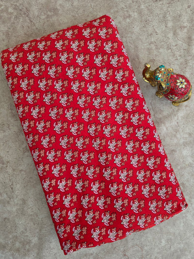 Jaipuri pure cotton running material -JA304