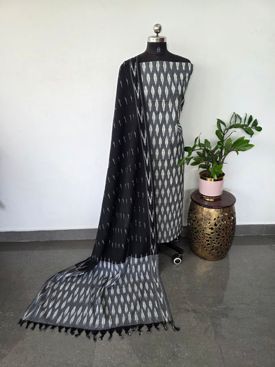 Pochampally ikkat cotton set - KK175