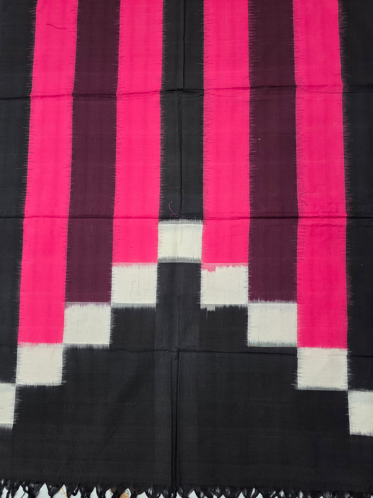 Handloom Double ikkat dupatta -WW749