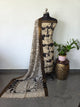 Gap border Mangalagiri kalamkari silk sets (3 mtrs top) - GA21