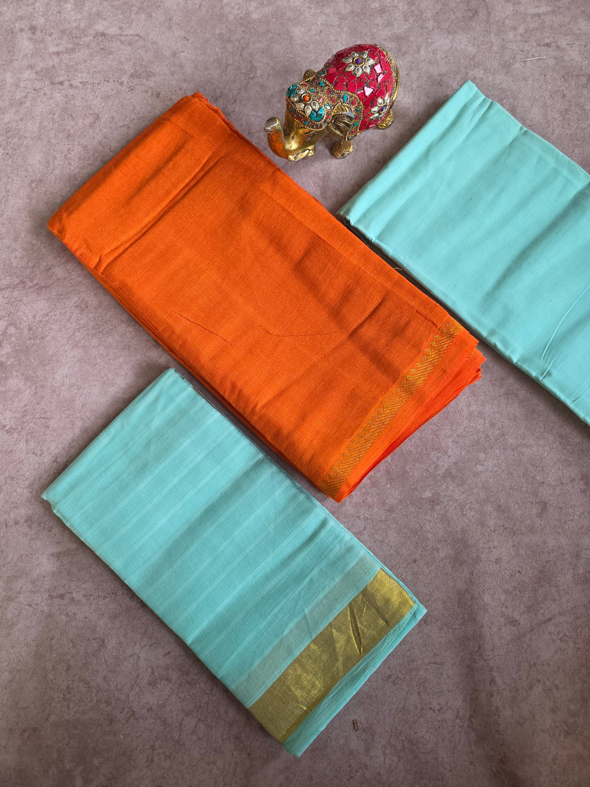 Madurai sungudi Tissue zari vari salwar set -MS118