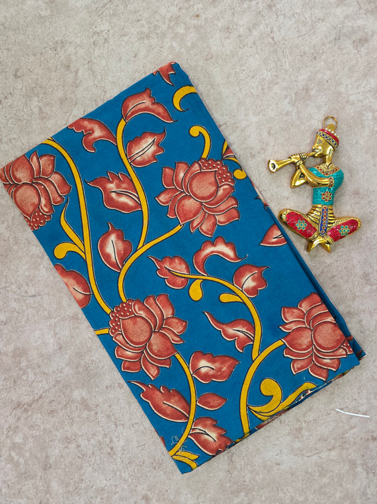 Pure kalamkari cotton running material (0.5mtr)-DK105