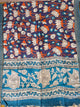 Handcrafted chennuri silk kalamkari duppatta -AK597