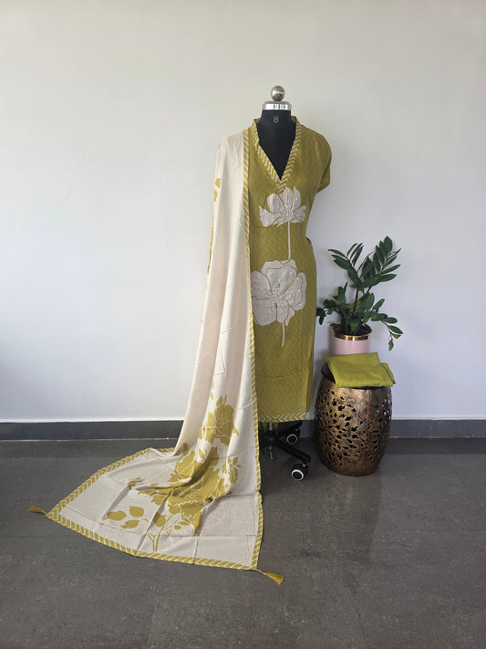 Viscose muslin silk set - VM7