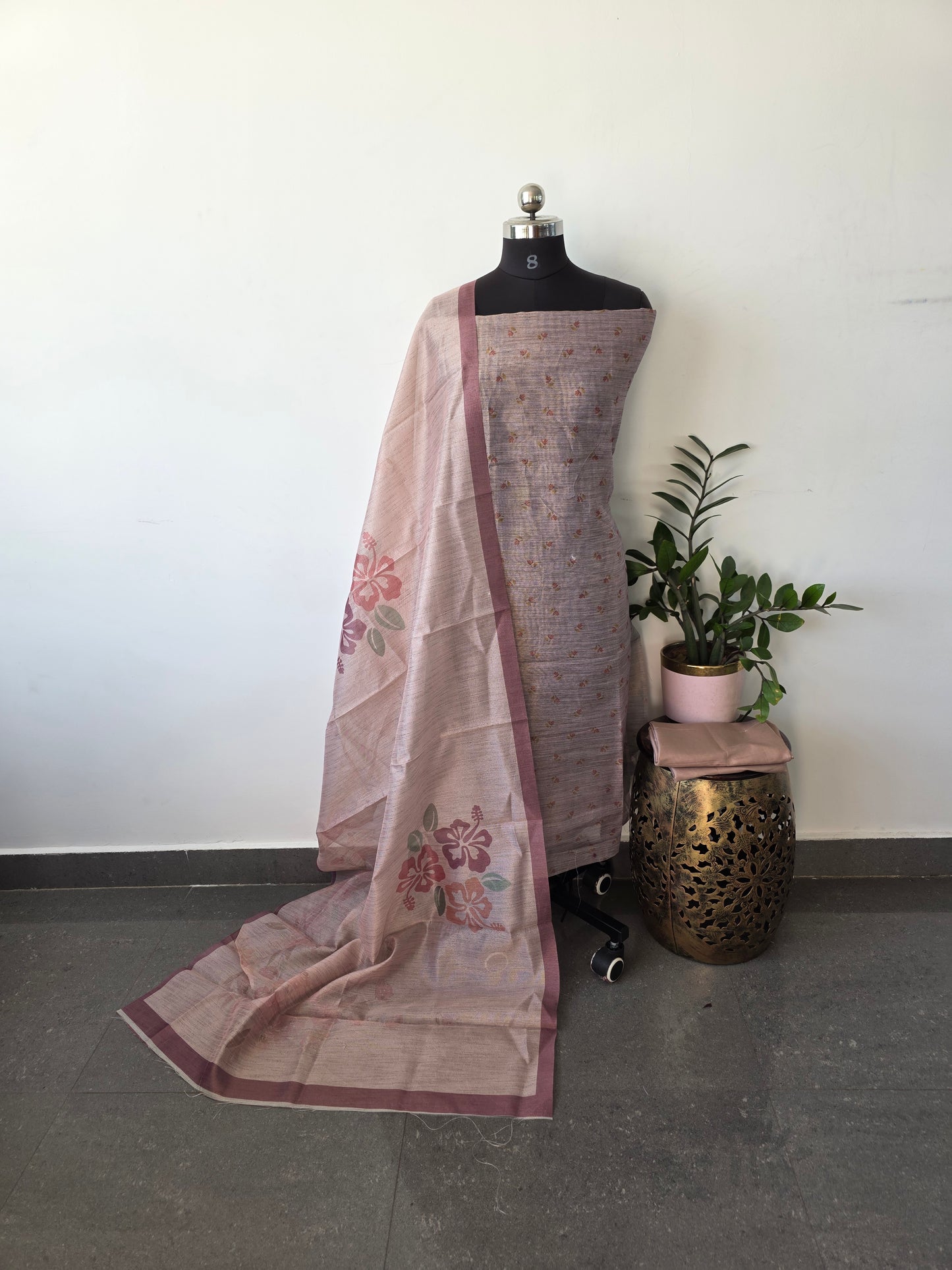 Fancy tissue silk set - 1