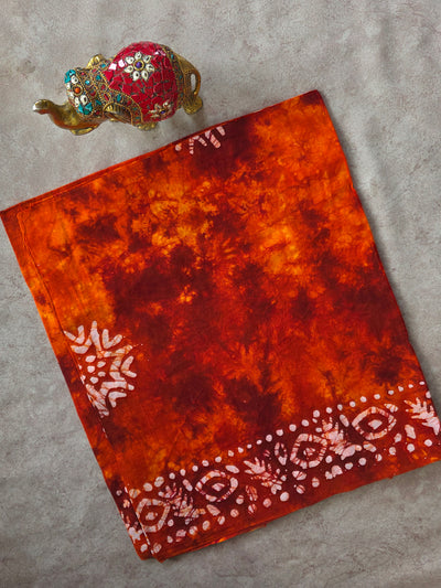 Tie & dye Batik Nighty/ Kaftan fabric (approx 3 meters) - NF106