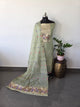 Fancy silk cotton paithani jamdhani set - HG1