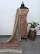 Handblock pure kalamkari cotton set (2 pc set) - AK525