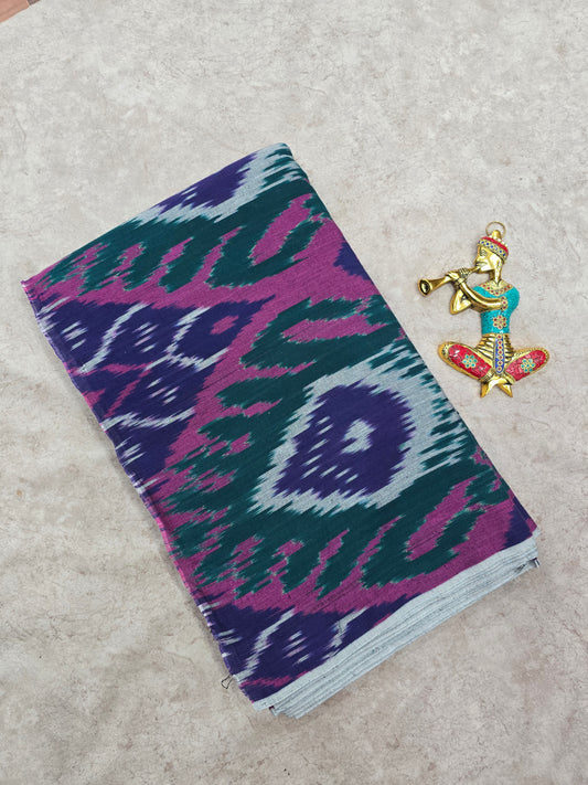 Indo ikkat cotton running material(0.5mtrs)-NV565
