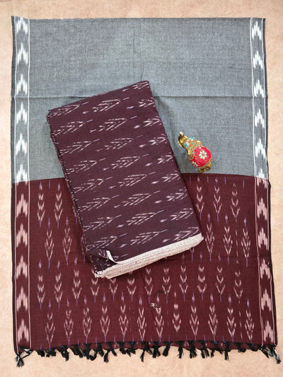 Pochampally ikkat cotton set -WW310
