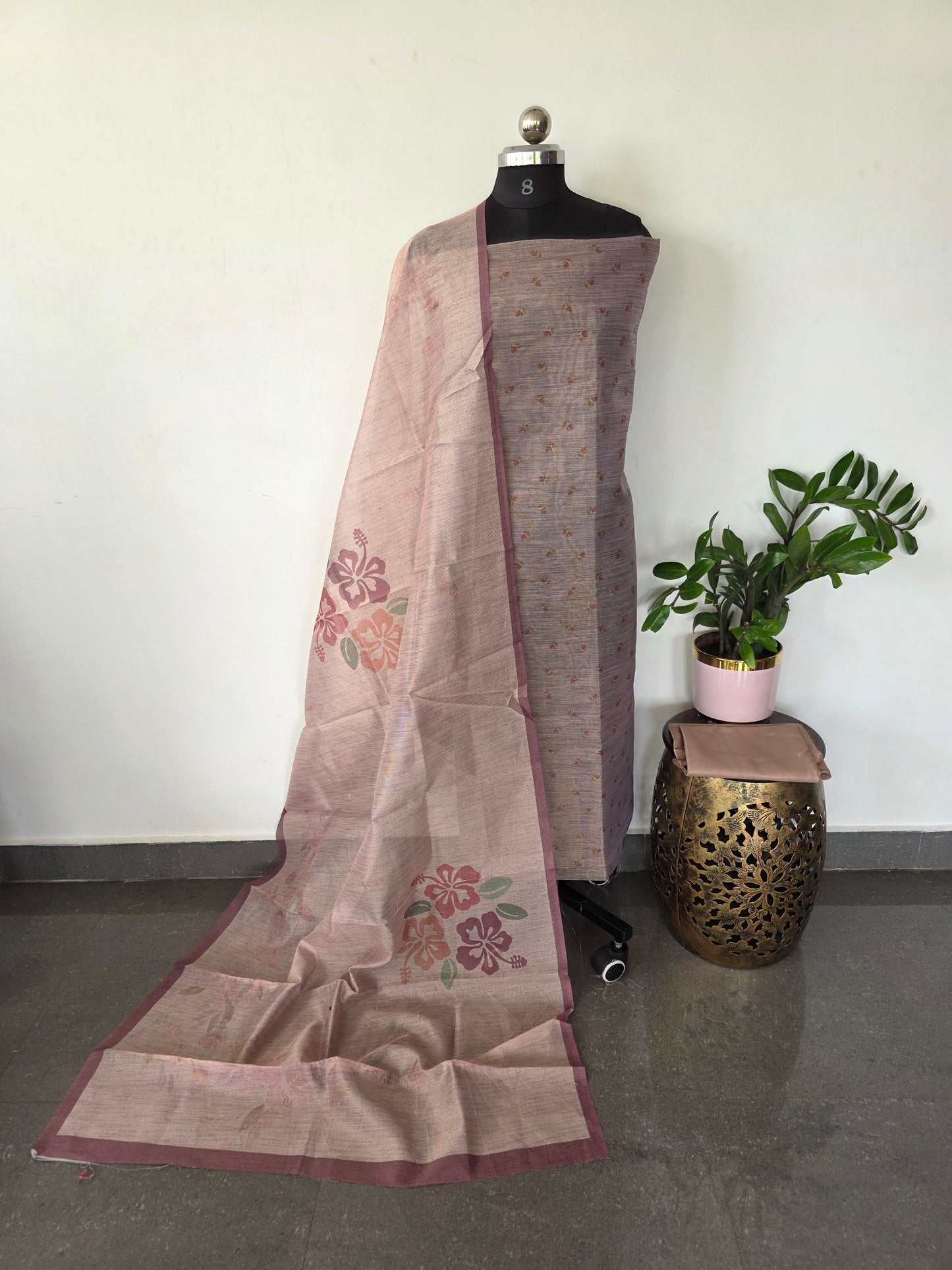 Fancy tissue silk set - CLA387