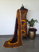 Handcrafted Bandhani satin cotton set - BN159