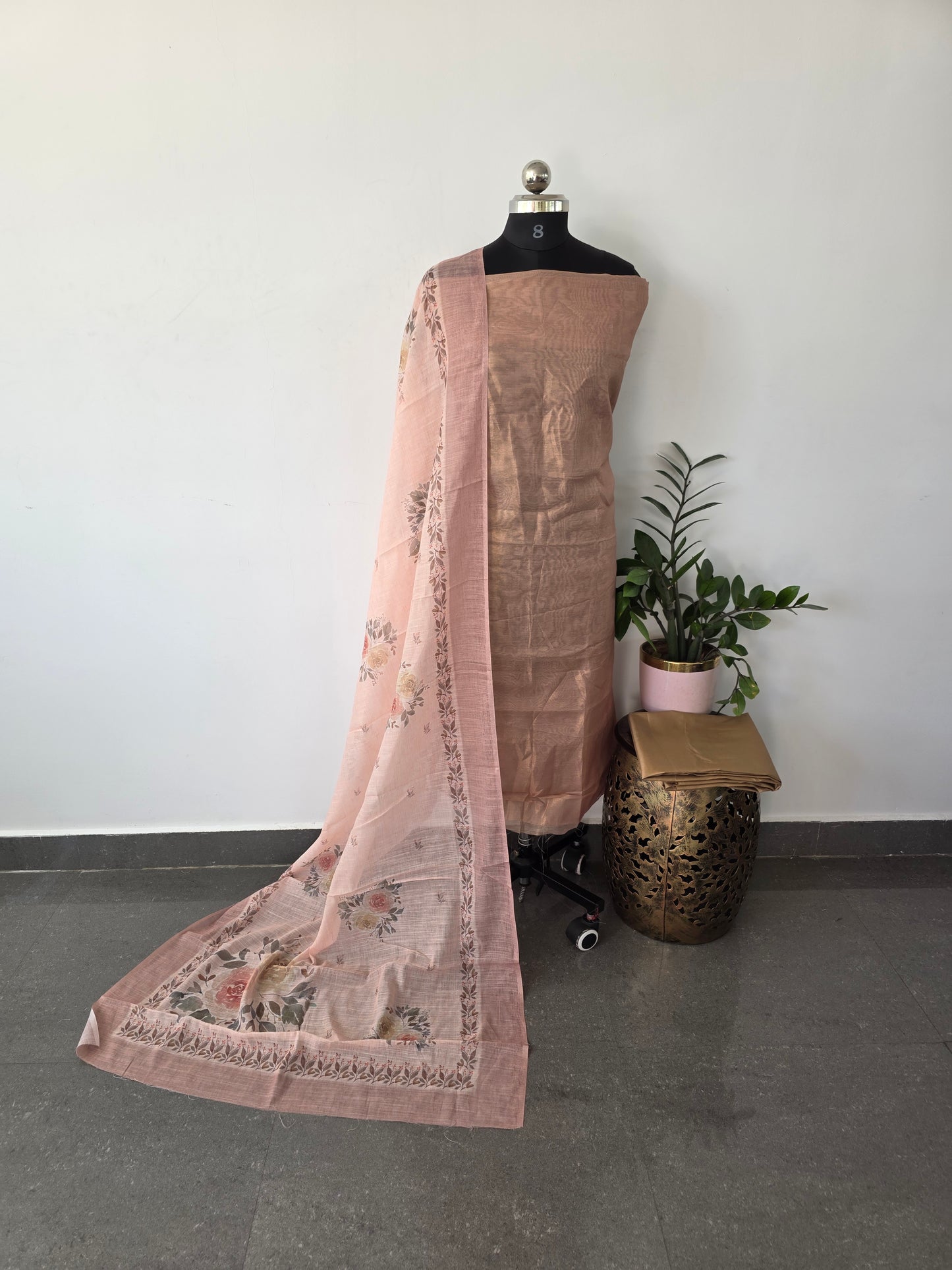 Fancy tissue silk set - 11