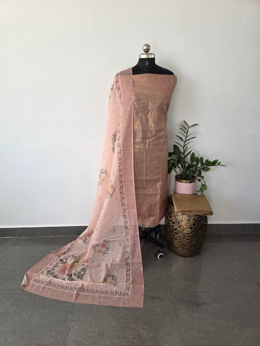 Fancy tissue silk set - 11