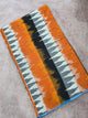 Pochampally rainbow ikkat running material (0.5 meter) -WW704
