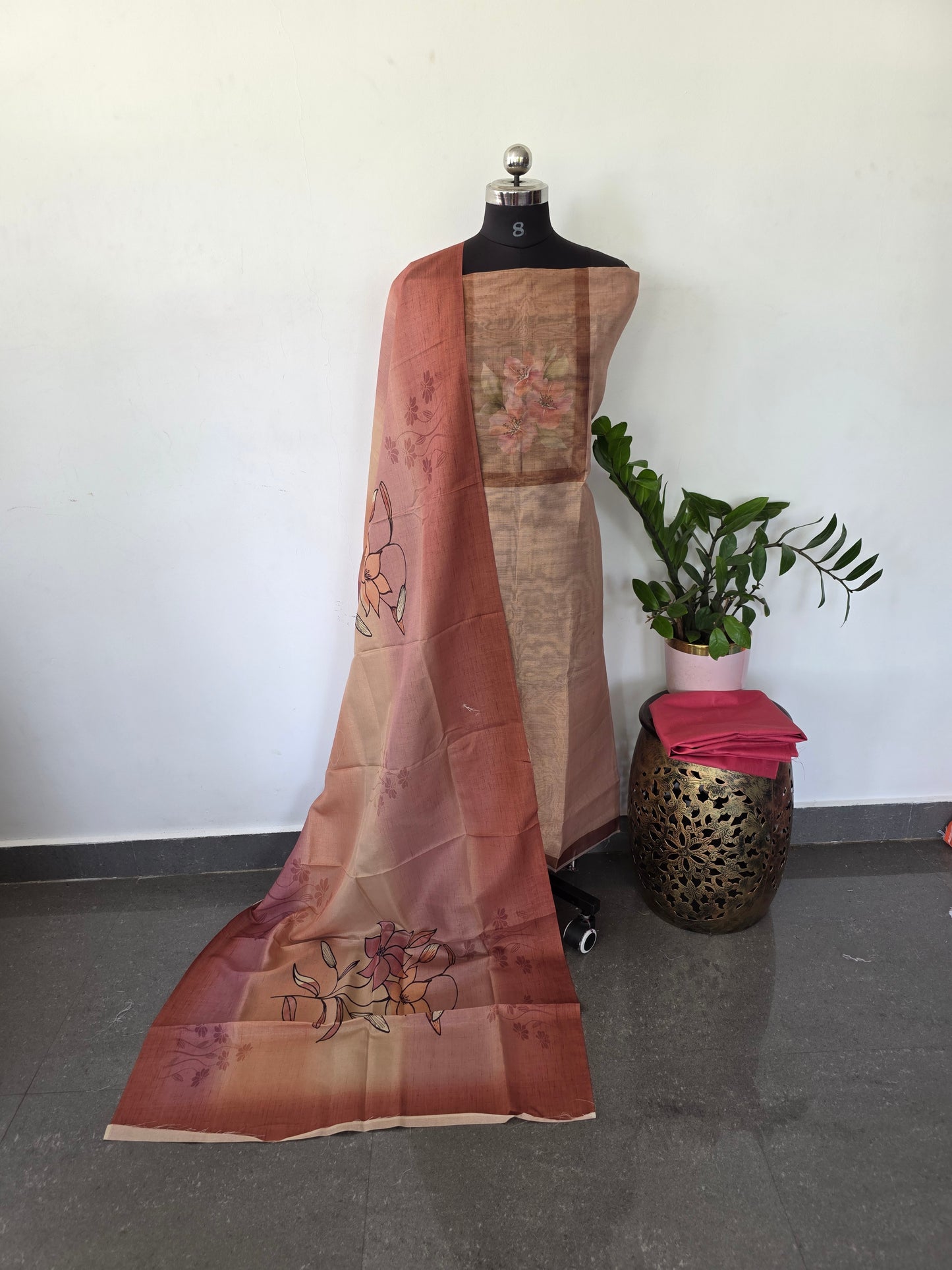 Fancy tissue silk set - CLA113