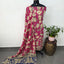 Handcrafted pure kalamkari cotton (2 pcs)(pink) set -AK565