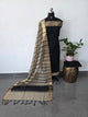 Banarasi silk set with mangalagiri border-DW12