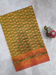 Mercerised warp ikkat saree - WW289