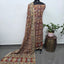 Handblock pure kalamkari cotton with border (2 pc set) - AK504
